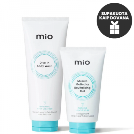 MIO Active Skin Routine Duo kūno priežiūros priemonių rinkinys sportuojantiems